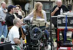 Sienna Miller sul set di Stardust