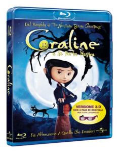 Coraline in dvd e Blu-Ray